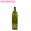 Venda por atacado marrom garrafa de azeite 750ml redonda verde escuro camélia garrafa de óleo de noz 500ml garrafa de vidro quadrado