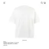 Camiseta de Algodão Puro Pesado 250g Estampa de Personagem Vintage Manga Curta Unissex Marca Tendência Modelagem Solta Nova Top Transfronteiriço Atacado