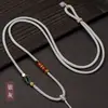 Nuevo Nudo Ruyi Rojo del Sur Joyería Hecha a Mano Cordón Jade Oro Cadena para Clavícula Cuerda para el Cuello Cadena para Suéter Cuerda para el Cuello Al por Mayor