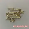 Color de aleación retención hecho a mano DIY accesorios antiguo Hanfu pasador abanico accesorios para el cabello tocado material Xiangyun