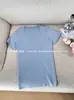 Ropa Zhengqite/25 Primavera Elegante Versátil Casual Seda Lana Cuello Redondo Manga Corta Camiseta Base de Punto
