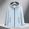 Chaqueta Antiestática de Una Sola Capa para Primavera y Otoño, Chaqueta de Trabajo, Ropa de Trabajo de Manga Larga, Cortavientos, Logo Bordado Impreso Personalizado