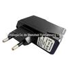 Carregador rápido 5V 3A padrão europeu, conexão de cabeça de carregamento, cabeça de fonte de alimentação de bateria falsa, interface USB universal, Micro USB, Tipo C
