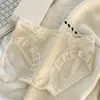 Estilo Francés Pura Seda de Hielo Hija de la Luz de Luna Ropa Interior Femenina Sexy Encaje Secado Rápido Transpirable Sin Costuras Calzones de Dama Mujer