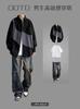 Conjunto de Primavera y Otoño para Hombre Camiseta de Manga Corta Verano Casual Conjunto de Dos Piezas en Verde
