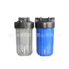 Botella de filtro grande y gruesa de 10 pulgadas equipo de purificación de agua frontal accesorios para purificador de agua RO doméstico comercial botella de filtro frontal para purificador de agua
