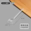 Cuchara Desechable Engrosada Cuchara KFC Empaquetada Cuchara para Porridge para Llevar Cuchara para Postre Cuchara de Plástico Empaquetada Individualmente