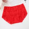 Taobao popular hueco sexy encaje lazo ropa interior de mujer cintura baja transpirable talla única de mujer ropa interior al por mayor