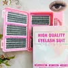 Pestañas postizas transfronterizas más vendidas de Amazon en Europa y América: gruesas, rizadas, efecto de ojos grandes, DIY para looks asiáticos y de raza mixta