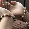 Nova Pulseira de Casal com Contas de Sândalo Chinês 2026 Novo Estilo Estilo Étnico Pulseira de Contas Meilade Estilo Antigo Zen