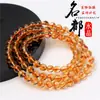 Pulseira Pirâmide de Citrino Cristal 7A Marca Famosa Cristal Amarelo Torre Cristal Cornucópia de Cristal Pulseira Montanha de Mil Camadas