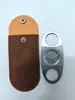 Tijeras para Cigarros de Doble Filo de Acero Inoxidable con Patrón Damasco, Cortador de Cigarrillos, Pinzas Portátiles para Cigarros de Doble Filo, Regalo