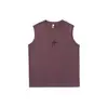 Chaleco Holgado de Algodón de Bambú para Hombre Yidao Vintage Verano 2026 Nuevo Diseño Retro Japonés Bordado Simple de Letras