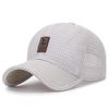 Sombrero de verano de malla transpirable para hombre y mujer, gorra de béisbol de malla hueca para exteriores