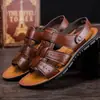 Sandalias para Hombre Piel de Vaca 2026 Estilo Nuevo Zapatos de Playa Verano Talla Extra Grande Pantuflas 46 Zapatos de Hombre 47 Talla Grande Dropshipping