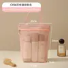 Bolsa de aseo portátil para viajes, uso al aire libre, viajes de negocios, almacenamiento de cosméticos, bolsa de malla transpirable para baño, bolsa de almacenamiento con drenaje de agua para hombres y mujeres