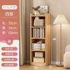 Novo Produto Estante Ultra Estreita Estante de Livros de Chão Simples Sala de Estar Pequeno Armário de Armazenamento Armário de Armazenamento Doméstico com Clipe de Porta