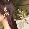 Moda coreana nova retro floresta ramo de oliveira folha grampo de cabelo lindo noiva lado clipe fabricantes mulheres atacado