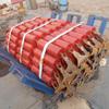 Hebei Blue Arrow Correia Transportadora Acessórios Rolo de Ferro Mina de Carvão Buffer de Sulco Cônico Borracha Cônica Grupo Triplo de Rolos