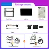 Adecuado para Volkswagen Vw Touran 2004-2008 Navegador de Coche Android GPS Imagen de Reversa Máquina Todo en Uno para Coche