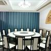 Nuevas Sillas de Comedor Estilo Chino para Salones de Banquetes, Restaurantes, Restaurantes de Hot Pot, Salones Privados, Mesas y Sillas Temáticas para Comer, Arte de Hierro para Restaurantes, Tapicería Suave Estilo Banquete
