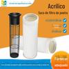 Saco de pó de temperatura ambiente de acrílico anti-oxidação saco de pó de temperatura média coletor de pó central produção de saco de filtro de pó