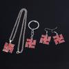 Periféricos de Animación Tokyo Avengerslogo Llavero de Gota de Aceite de Doble Cara Collar Aretes Regalo Bidimensional