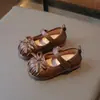 Zapatos Pequeños de Piel para Niñas 2026 Nuevos Primavera/Otoño Suela Suave Antideslizantes Mocasines Infantiles Zapatos de Princesa para Niñas Versátiles