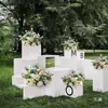Decoración de boda, bola de flores para camino, columna de flores, juego de columnas romanas, decoración de mesa de postres, escaparate de centro comercial, flor de seda para champán