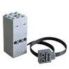 Compatible con bloques de construcción Lego grupo de potencia motor APP batería de litio control remoto receptor explosión roja Monstruo Diamante tren motor MXL