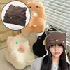 Gorro Otoño e Invierno Postparto Lindo A prueba de Viento de Lana Tejida Cálido Confinamiento Maternidad Maternidad Gorro para el Frío Invierno Baotou