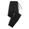 Pantalones de chándal para hombre Primavera y Otoño 2024 Nuevos Pantalones Casuales de Color Sólido para Hombre Pantalones Deportivos con Pie de Bota Pantalones Rectos Holgados