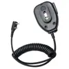Microfone de mão para rádio comunicador Baofeng UV-5R microfone de voz microfone de ombro mão mai série de rádios comunicadores Baofeng BF-888S universal