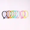 Corbatas de Cable de Silicona de Colores, Corbatas de Cable de Renacuajo, Corbatas de Cable para Llaveros de Bricolaje, Correas de Colgante de Caja Misteriosa, Correas para Paquetes de Datos