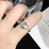 Anel de Cobra Verde Olhos Micro-Incrustado Estilo Vintage Mais Vendido Atravessando Fronteiras, Fashionável e Versátil, Aprovado por Influenciadores, Sensação de Alto Padrão, Anel de Zircônia Ajustável