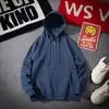 Sudadera Cardigan para Hombre con Capucha, Cremallera, Talla Extra Grande, Forro Polar, Engrosada, Corte Holgado, Chaqueta Deportiva Casual, Nuevo Estilo de Invierno