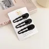 Grampo de Cabelo para Maquiagem Simples Presilha Lateral Estilo Coreano Grampo de Cabelo Requintado Cabelo Fragmentado Clipe de Acessório de Cabelo Clipe de Acessório de Cabelo para Mulheres