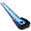 PGM Dispositivo de Prática de Putt de Golfe Indoor para Crianças Mini Tapete Verde Treinador Doméstico Escritório Adolescente