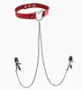 Collar de Juguete, Pezón Alternativo Sexy, Pinza para Pezón para Adultos, Coqueteo, Estimulación, Tracción, Entrenamiento SM, Productos Sexuales para Parejas