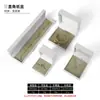 Caja de Papel de Cuero Transfronteriza para Joyería Caja para Anillos Caja de Empaque para Joyería Par de Pulseras Anillo Collar Caja de Regalo Caja de Joyería