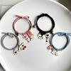 Pulsera de Pareja Melody Culomi Par para Novia Estuche Pequeño de Cuero Pulsera de Atracción Magnética para Mejor Amiga Diadema Mujeres