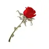 Elegante Simples para o Trabalho Elegante Alto Padrão Gola de Terno Broche de Joia com Zircônia Luxo Nicho Acessórios de Broche