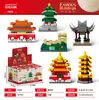 Brinquedos de Montagem de Blocos de Construção Inseto Caixa Pequena Mundo Partículas Crianças Meninos Montagem Brinquedos Educativos Presentes de Jardim de Infância