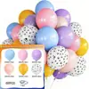 Set de Globos de Látex Transfronterizo de 12 pulgadas Globos Redondos con Lentejuelas Fiesta Niña Día de San Valentín Boda Globos para Fiesta