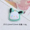 Lindos Animales Pequeños Dibujos Animados Hechos a Mano DIY Accesorios para Joyería Pegamento de Crema Resina Accesorios Pequeños Hebilla para Zapatos con Agujero Bolsa de Materiales