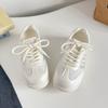 Zapatos Retro de Punta Redonda para Entrenamiento Moral para Mujer Verano 2025 Malla de Suela Blanda Cómodos y Versátiles Transpirables con Cordones Zapatos Deportivos A6026