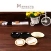 Venta al por mayor de fábrica plato de jabón acrílico baño de hotel plato de jabón de hotel caja de jabón para habitación de invitados logo impreso
