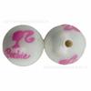 HongzhouNuevo 15mm Marca de Agua 2 Tótems Pulsera de Cuentas de Silicona Joyería DIY Cuentas Sueltas Hilo de Cuentas Fabricante en Stock