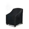 Funda para Silla de Jardín Giratoria Funda para Silla de Patio Resistente a la Decoloración Funda de Almacenamiento Funda Protectora para Silla Giratoria de Exterior