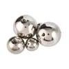 Bolas de Aço Inoxidável 201/304 com Furos Perfurados, Meio Furo Rosqueado Furo Passante Contas de Ferro 8-60mm Bolas de Aço Sólidas Perfuradas